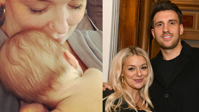 Sheridan Smith has revealed the name of her 2-month-old baby boy