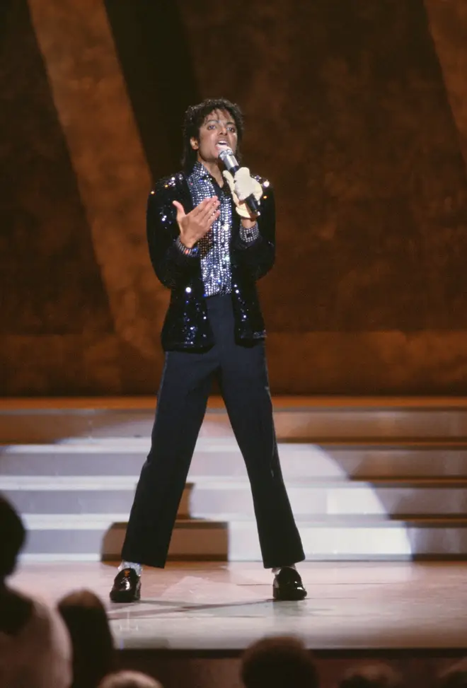 Michael Jackson performs 'Billie Jean' on the TV show Motown 25 - Yesterday, Today, Forever on May 16, 1983