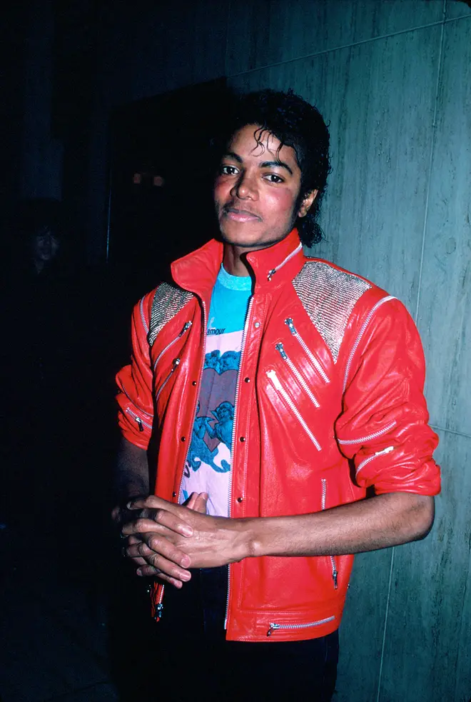 Michael Jackson pictured in 1983, the same year he released 'Billie Jean' and performed his first moon walk