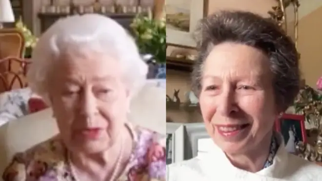 The Queen and Princess Anne did their first zoom together in June