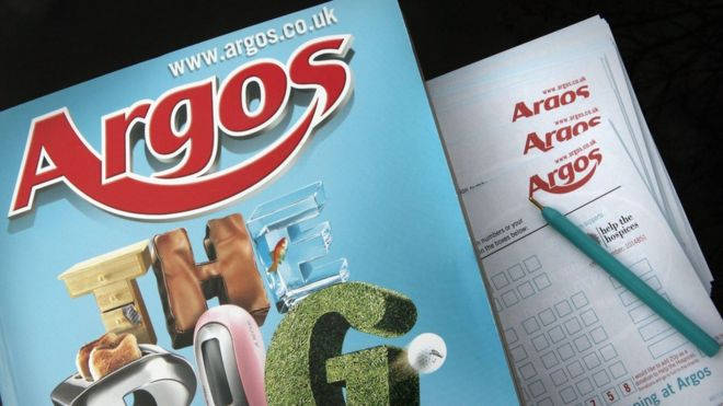 Argos catalogues are being scrapped
