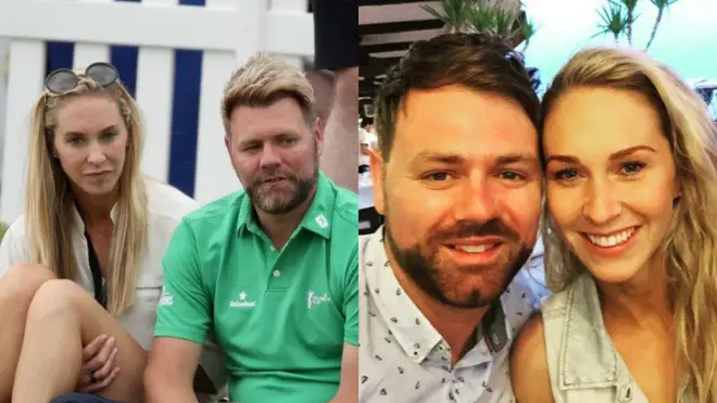 Brian McFadden and fiancée Danielle Parkinson