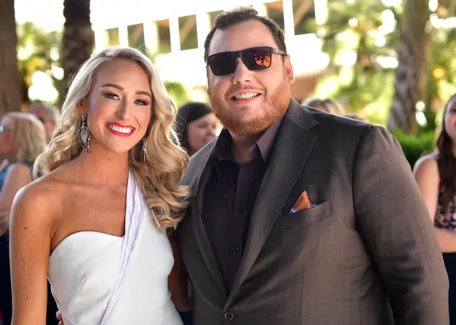 Luke Combs shares beautiful wedding snaps as he marries Nicole Hocking in Florida