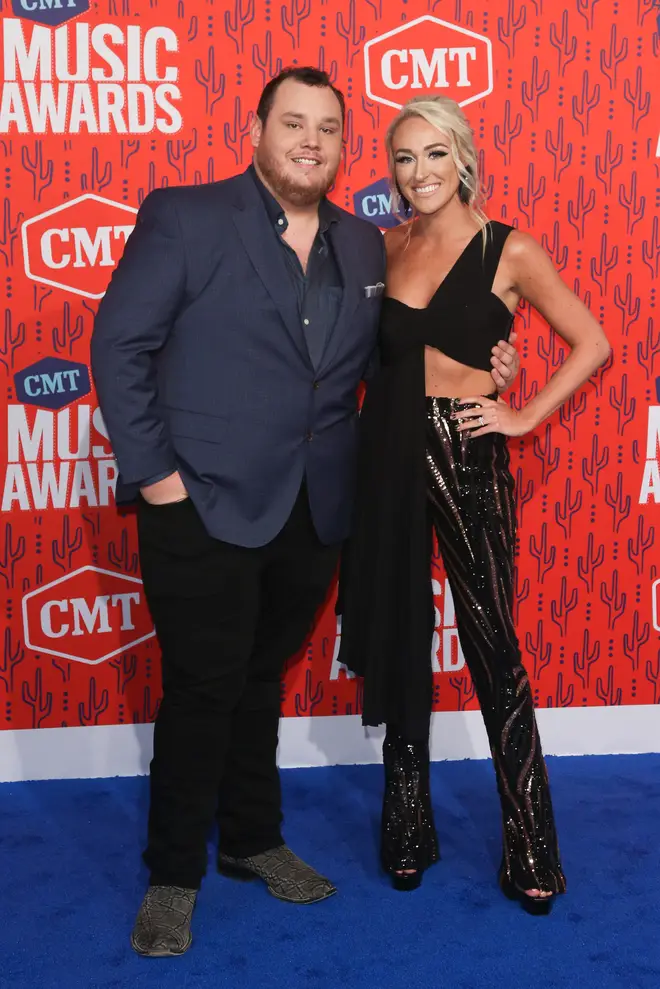 Luke Combs shares beautiful wedding snaps as he marries Nicole Hocking in Florida