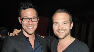 Will Young and twin brother Rupert Young