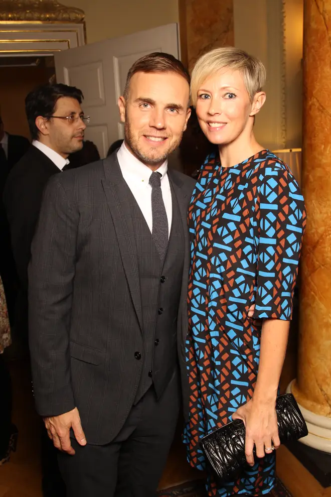 Gary Barlow and wife Dawn