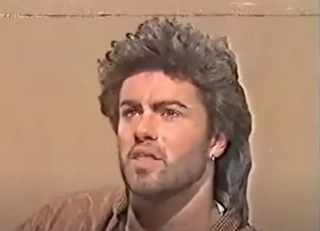 George Michael appeared on Aspel and Company in 1986 to discuss the break-up of Wham!