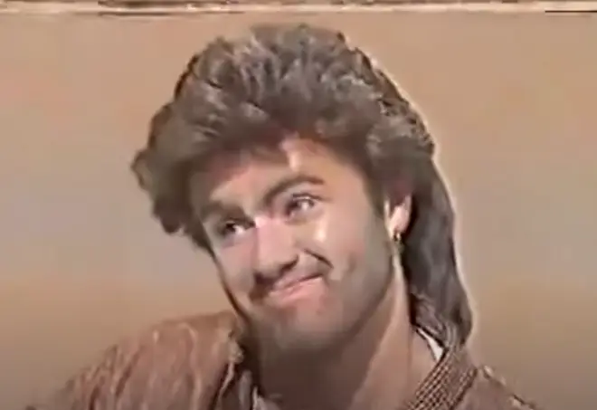 George Michael appeared on the Aspel and Company TV show in 1986 and discussed his real Greek name