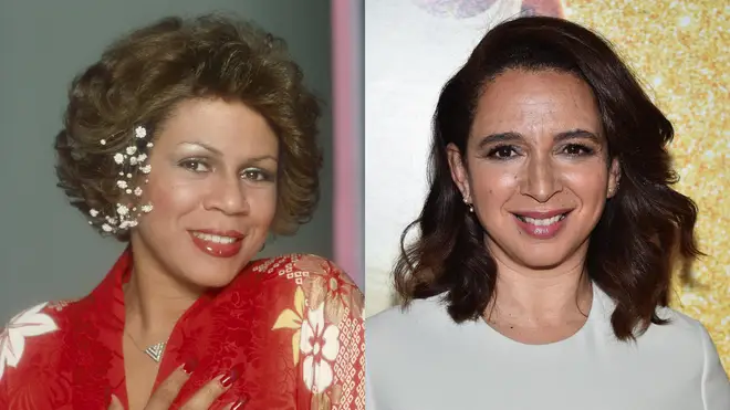 Minnie Riperton and her daughter, actor Maya Rudolph