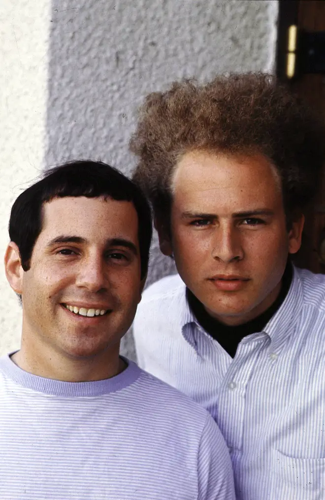 'Bridge Over Troubled Water' was a hit for Paul Simon (right) and Art Garfunkel (left) in 1970