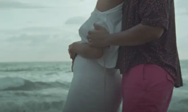 John Legend and Chrissy Teigen in the music video for 'Wild'