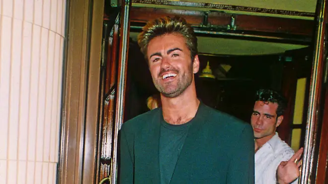 George Michael photographed in 1991 just months after meeting and falling in love with Anselmo Feleppa