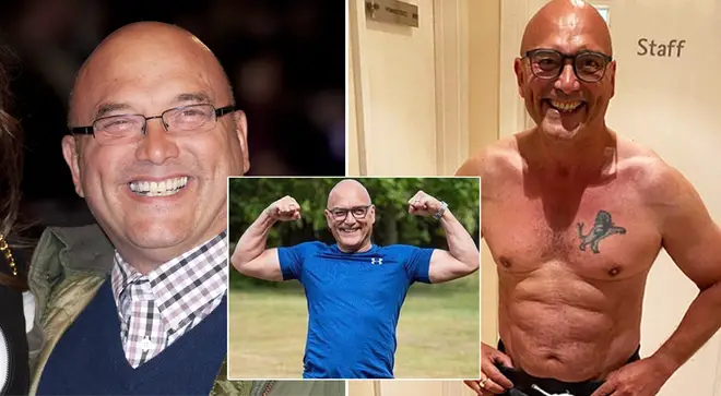 MasterChef presenter Gregg Wallace shows off body transformation and "almost six pack" on social media