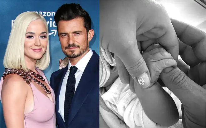 Katy Perry and Orlando Bloom welcome their first baby together