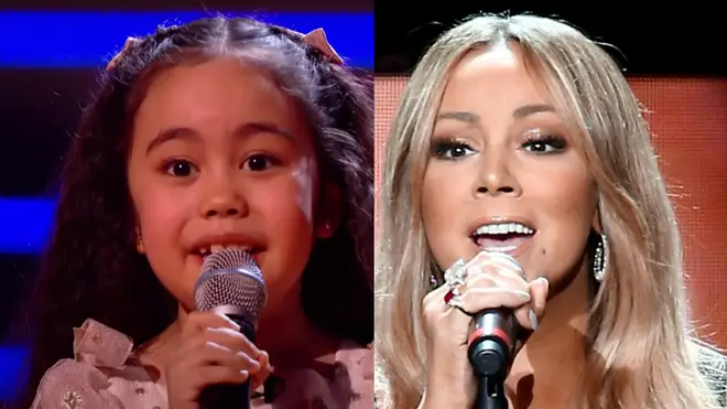 7-year-old Victoria gave a stunning rendition of Mariah Carey's hit 'Hero' on The Voice Kids semi-final