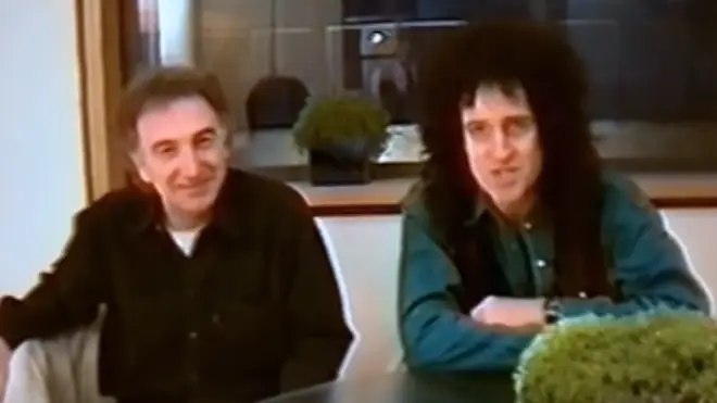 The video was shot just two years after Freddie's death when the band were grieving and still struggling to come to terms with their loss, sees Brian May take charge and speak to fans for the first time in many months.