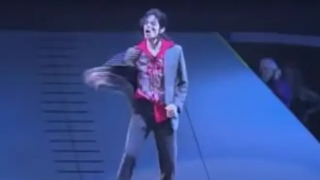The star was at his best, showing off his signature powerful dance moves, the huge range of his voice and dominating the stage in the way only the King of Pop could.