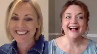 Jenni Falconer chats with Ruth Jones