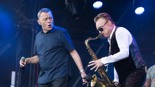 UB40's Duncan Campbell and Brian Travers at Rewind Scotland 2018