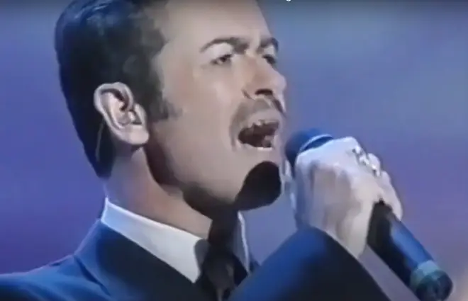 George Michael sang Elton John's hit song 'Don't Let The Sun Go Down On Me' at the 2000 benefit concert in Italy