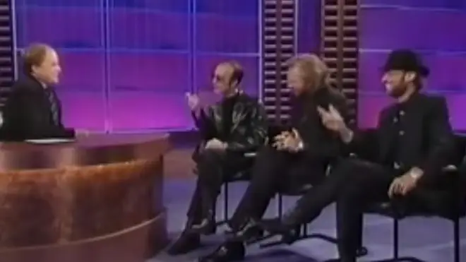 Appearing on the Clive Anderson All Talk show in 1997, the Bee Gees famously walked off set after growing tired at the host's jibes about their music