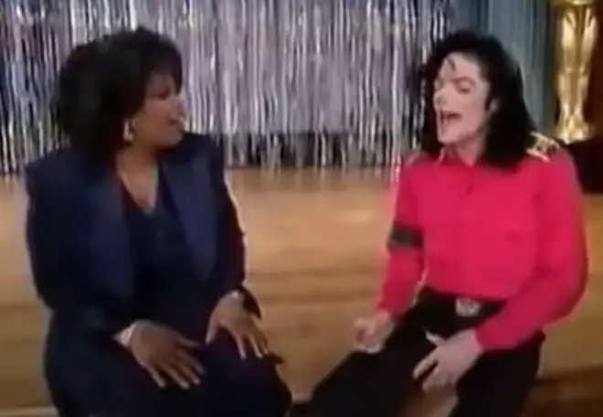 The King of Pop was being interviewed by live on air by Oprah Winfrey at his Neverland Ranch in Santa Ynez Valley, California when Oprah asked him to sing something for her.