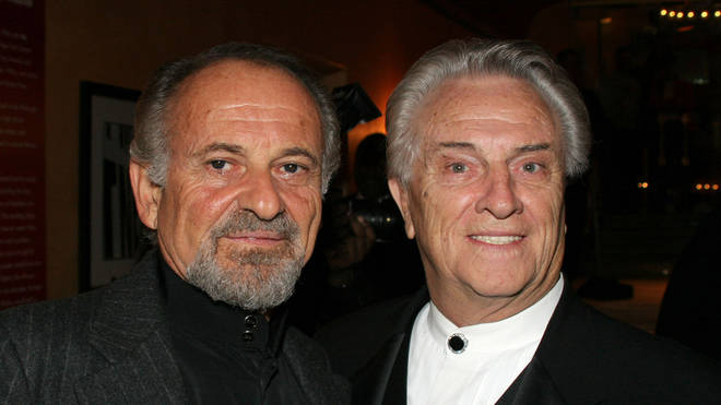 Tommy DeVito (right) with actor Joe Pesci