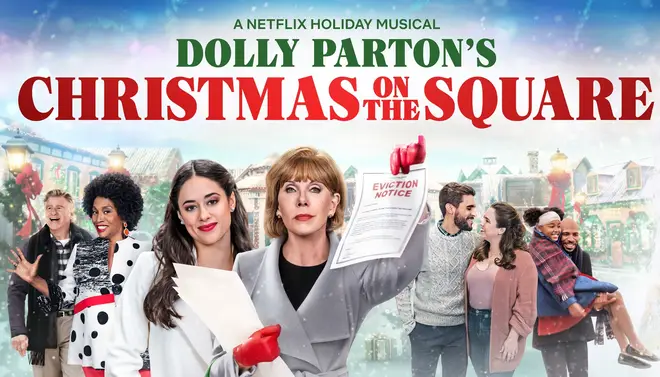 Dolly Parton's Christmas on the Square Netflix cast