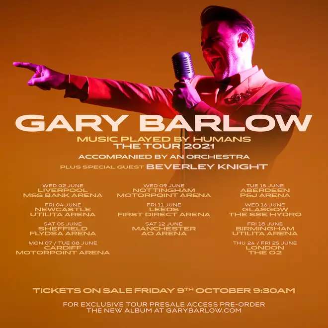 Gary Barlow tour