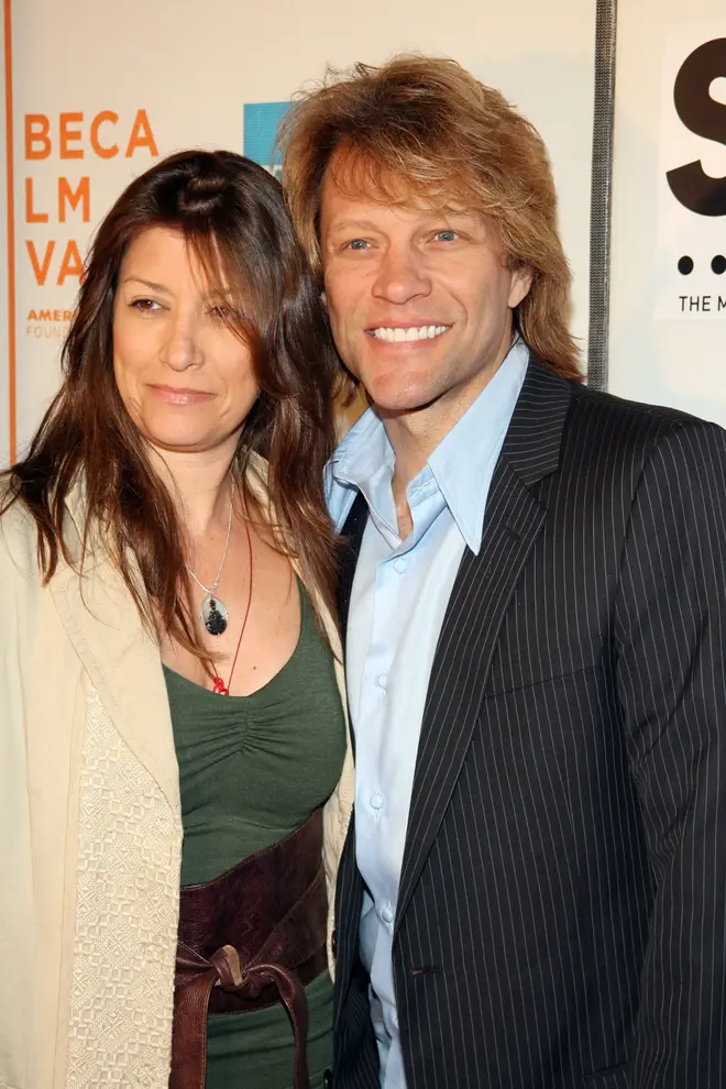 Jon Bon Jovi and wife Dorothea