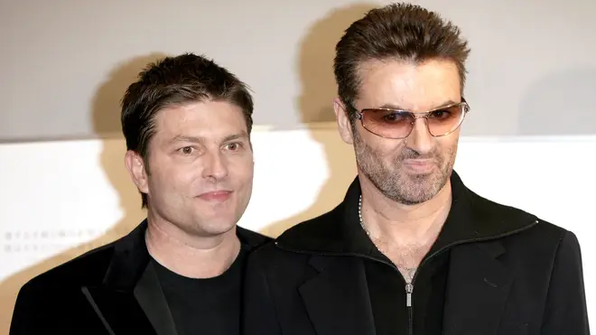 Kenny Goss and George Michael together in 2005