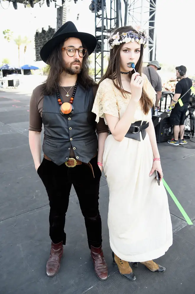 Sean Lennon and Charlotte Kemp Muhl in 2015