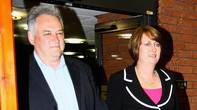 Jacqui Smith and her husband Richard in 2010