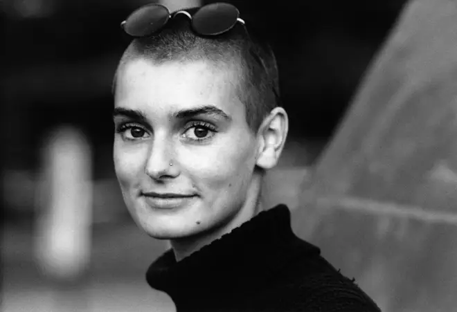 Sinead O'Connor in the early 1990s
