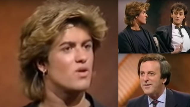 George Michael and Andrew Ridgeley appeared on BBC TV show Wogan in 1984