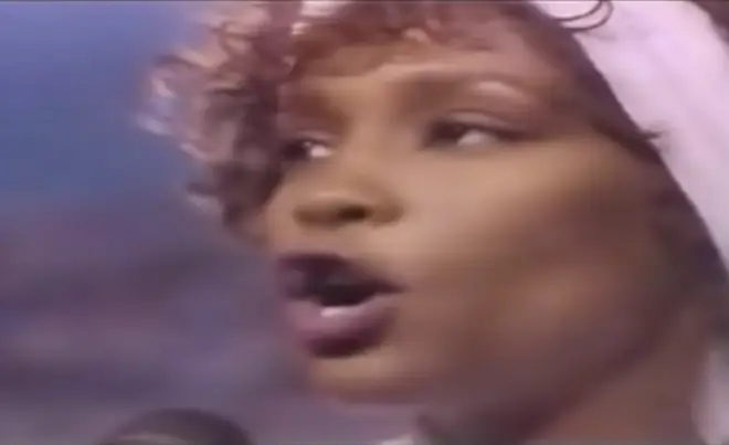 Whitney was belting out the powerful song to a nation on tenterhooks; it was ten days after the start of the Persian Gulf War and millions of people watched as the patriotic performer sang the national anthem to a world holding its breath.