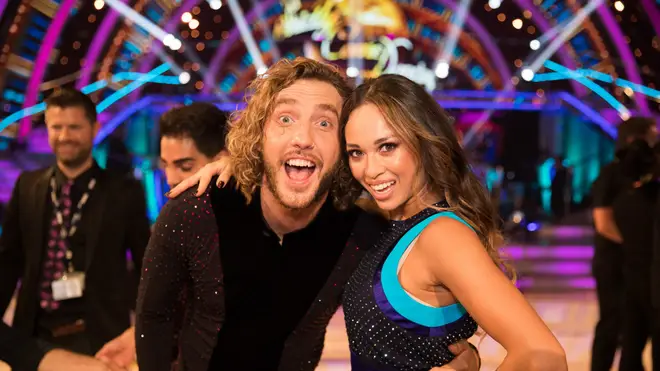 Seann Walsh and Katya Jones