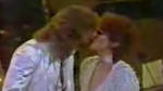 Bee Gees star Barry Gibb and singing sensation Barbra Streisand were presenting a Grammy Award when the Australian sex symbol gently kissed the Funny Girl star as the world watched on.