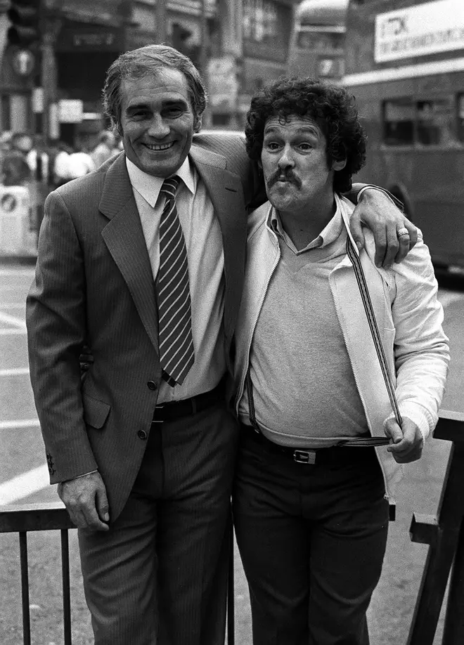 The manager of TV star Bobby Ball (right) confirmed Thursday morning (October 29) that the comedian had died from coronavirus.