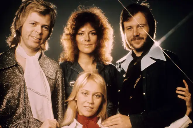 Footage of ABBA singing 'Thank You For The Music' in front of a small live studio audience is the last time the four would perform together for three decades.