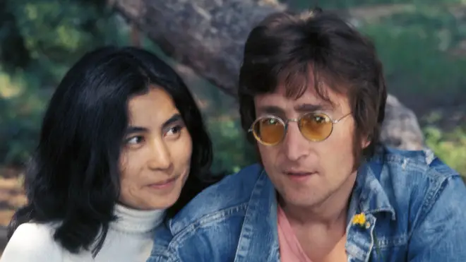 John Lennon and Yoko Ono