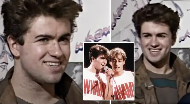 Teenage George Michael reveals story of how Wham! got its name in interview clip from 1983