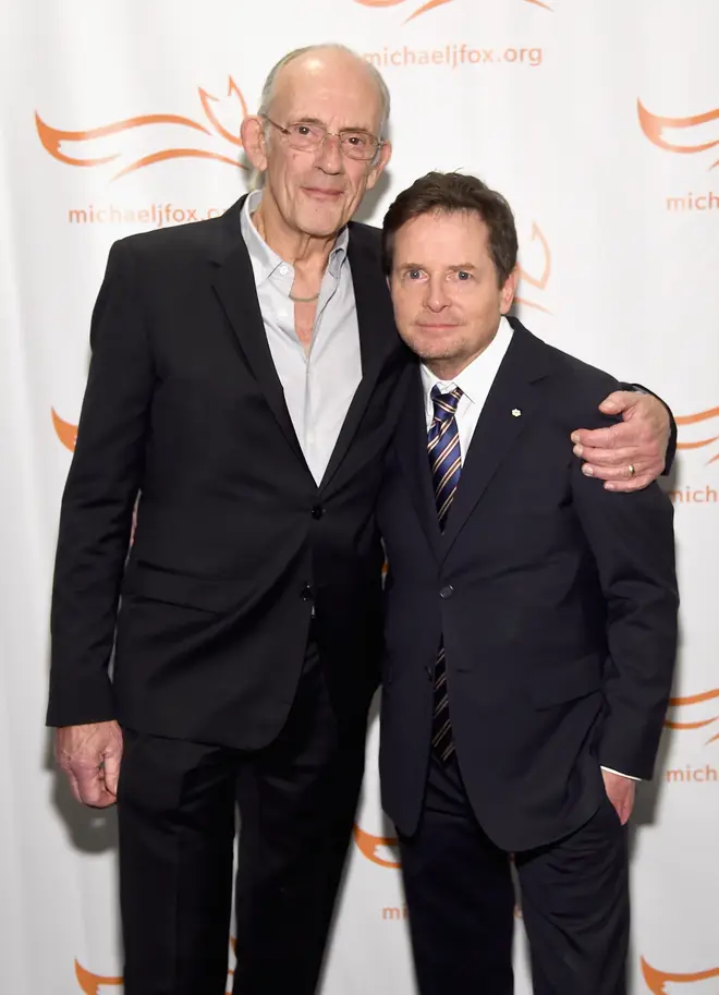 Michael J Fox and Christopher Lloyd in 2018