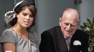 Eugenie and Prince Philip