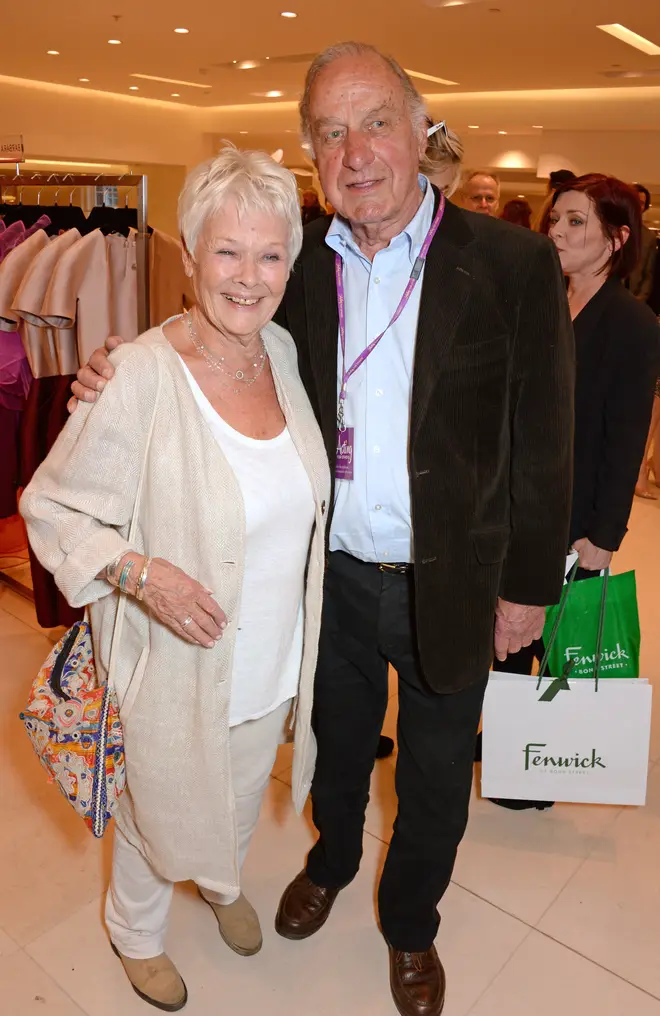 Geoffrey Palmer and Judi Dench in 2014