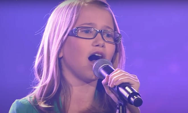 The youngster belted out the incredible difficult song to the stunned television studio, earning a standing ovation from judges and audience alike.