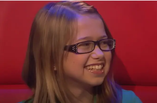 In an unusual move, once the Austrian youngster had finished the spine-tingling performance, she was invited to go down and sit on the red chairs.