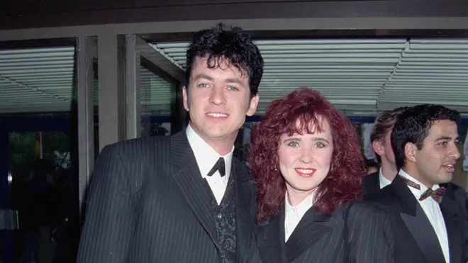 Shane Richie and first wife Coleen Nolan in 1995