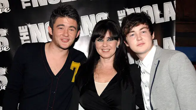 Coleen Nolan with sons Shane Jr and Jake