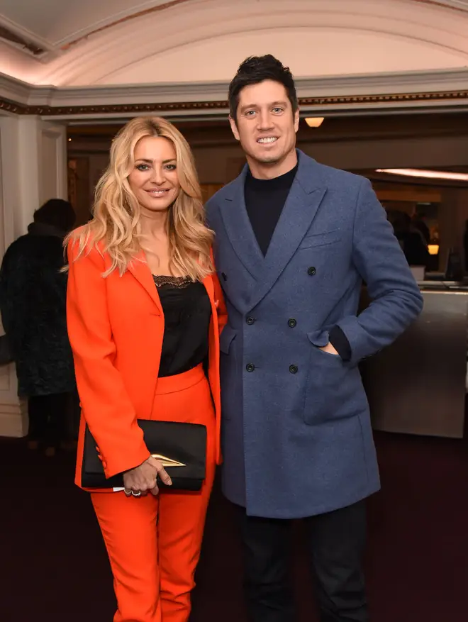 Vernon Kay and Tess Daly in 2020